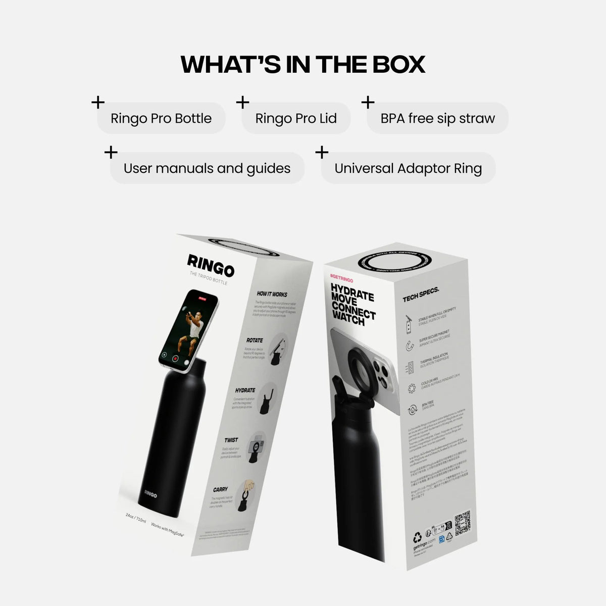 Ringo Pro (710ml) Noir
