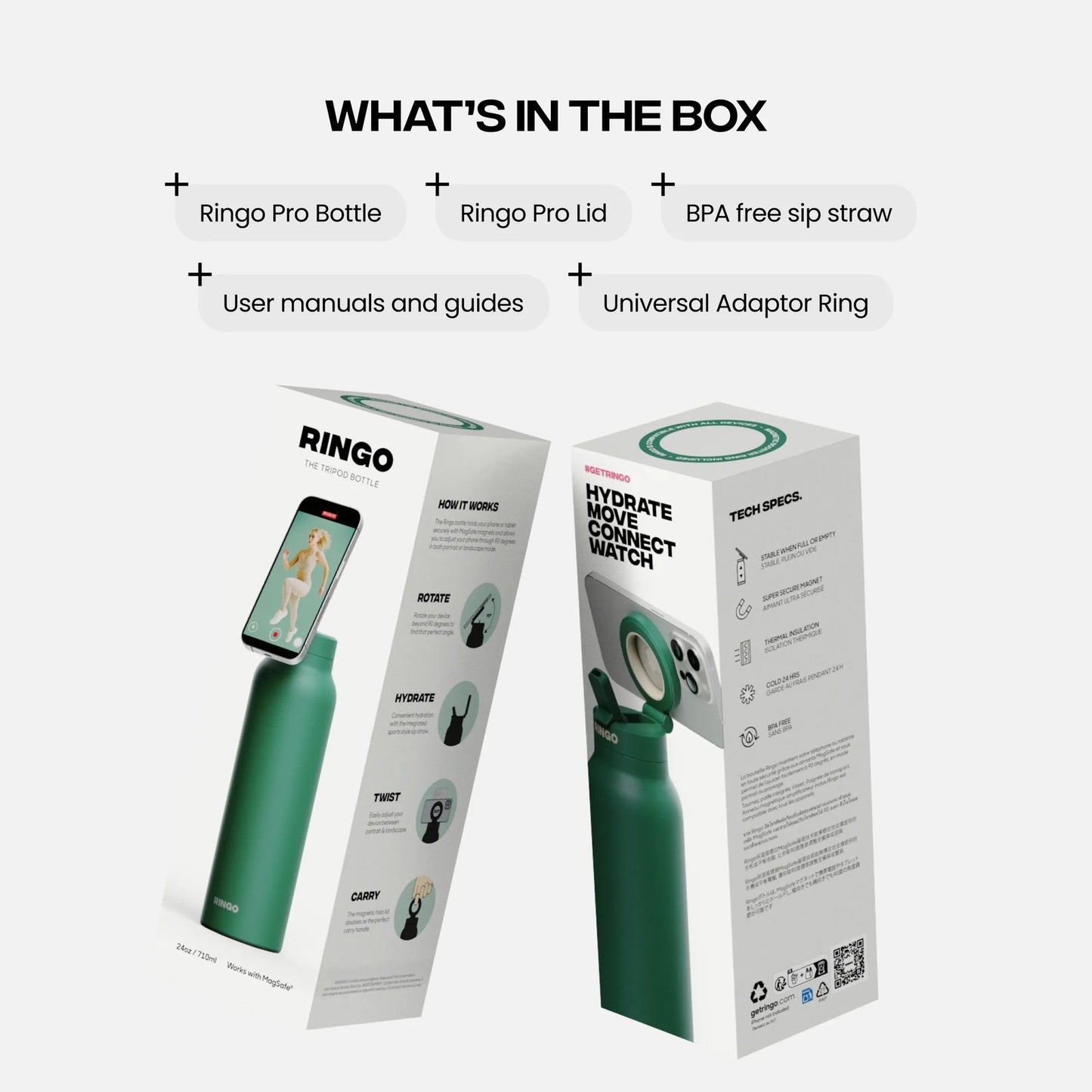 Ringo Pro (710 ml) Grün