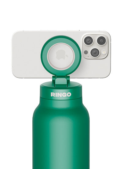 Paille rétractable de la gourde Ringo Pro verte
