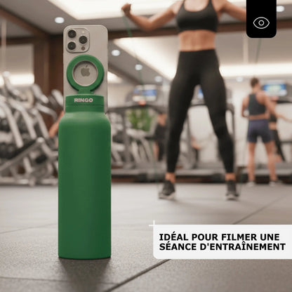 Paille rétractable de la gourde Ringo Pro verte
