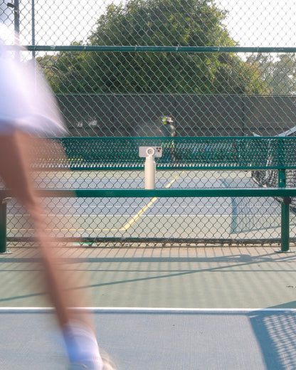 Gourde isotherme Ringo Pro beige pour filmer ses entraînements