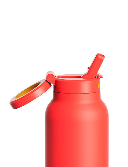 Gourde isotherme Ringo Pro orange pour filmer ses entraînements
