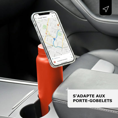 Création de contenu avec la gourde MagSafe Ringo Pro orange