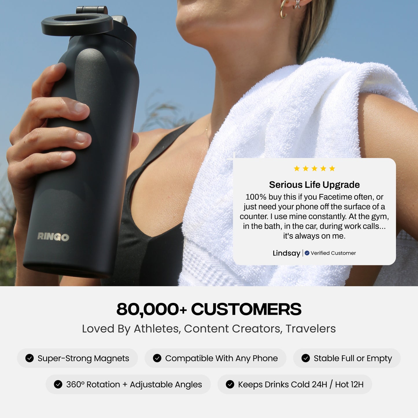 Ringo Pro XL (950ml) Noir